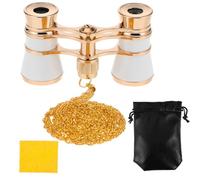 Opera Glasses Compact Binoculars Aluminium Alloy 3x Magnification Vintage