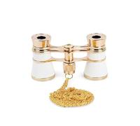 Opera Glasses Optical Binoculars Lens Theater Handle Telescope Viewing Tool Delicate Rust Resistant Camping Girls White Chain
