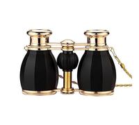 Opera Golf Mirror Classical Ladies Gift Telescope Binoculars Metal Boutique Telescope European Optical Gift Telescope,Black
