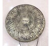 Opera gong, brass gong Chinese Opera Gong Bronze Flat Bottom High Side 30-40cm With Gavel(40cm)