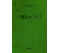 OPERA OMNIA: VOL. IV