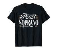 Opera Singer Soprano Proud Voice Type Classical Musician T-Shirt