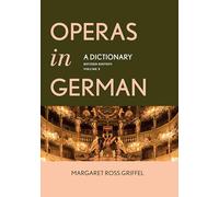 Operas in German a Dictionary
