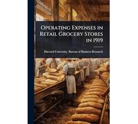 Operating Expenses in Retail Grocery Stores in 1919