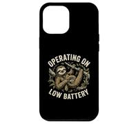 Operating On Low Battery Funny Office Worker Burnout Case for iPhone 12 Pro Max
