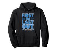 Operating Room Nurse First Last Out Pride Nursing Periop Pullover Hoodie