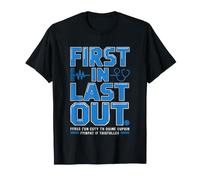 Operating Room Nurse First Last Out Pride Nursing Periop T-Shirt