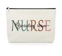 Operating Room Nurse Makeup Bag Operating Room Nurse Retirement Gifts Nursing Student Gift Travel Zipper Pouch Nurses Gifts for Women Nurse’s W ppreciation Thank You Graduation Present for Nurses