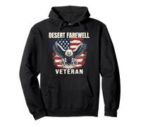 Operation Desert Farewell Persian Gulf War Veteran Grandpa Pullover Hoodie