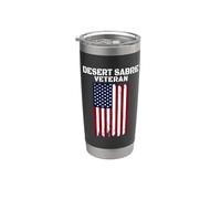Operation Desert Sabre Persian Gulf War Veteran Grandpa Dad Stainless Steel Insulated Tumbler