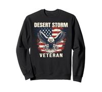 Operation Desert Storm Persian Gulf War Veteran Grandpa Dad Sweatshirt