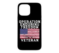 Operation Enduring Freedom Veteran - Vintage US Flag Case for iPhone 13 Pro Max