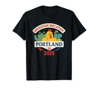 Operation Inflation - Portland 2025 Funny Protest T-Shirt