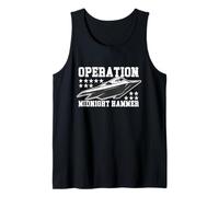 Operation Midnight Hammer Military B-2 Jet Flight Enthusiast Tank Top