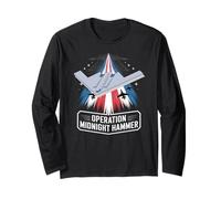 Operation Midnight Hammer US Flag Long Sleeve T-Shirt