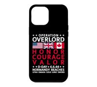 Operation Overlord Honor Courage Valor D-Day June 6, 1944 Case for iPhone 12 Pro Max