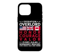 Operation Overlord Honor Courage Valor D-Day June 6, 1944 Case for iPhone 16 Pro Max