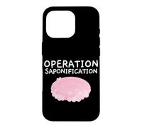 Operation Saponification Handmade Soap Soaping Soap Making Case for iPhone 16 Pro