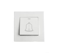 Operation with the Reliable Abs Plastic Wall Push Button Doorbell System
