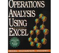Operations Analysis Using Microsoft Excel