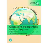 Operations Management – Processes and Supply Chains – Global Edition