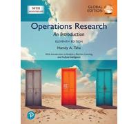 Operations Research: An Introduction Global Edi