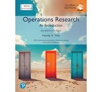 Operations Research: An Introduction -- Global Edition: aN INTRODUCTION. 11th