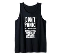 Operations Research Analysis Manager Tank Top