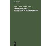 Operations research handbook: Standard algorithms and methods with examples