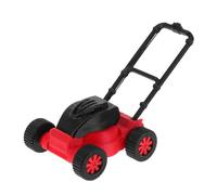 Operitacx 1 18 Scale Miniature Lawn Mower Figurine for Dollhouse Accessories Realistic Garden Tool Toy 3.15 Inch Micro Landscaping Decoration for Kids Play and Display