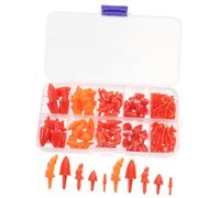 Operitacx 1 Box Plastic Snowman Nose Making Accessories DIY Craft Kit for Christmas Xmas Decoration Boxed for Party Fun and Festive Family Activity
