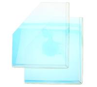 Operitacx 1 Pair Acrylic Splash Guard Shower Screen 11.8x11.8 Inch Lightweight and Sturdy Acrylic Easy to Install Reducing Cleaning Burdens for Home Decor and Daily Washing