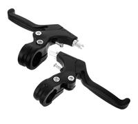 Operitacx 1 Pair Bike Brake Lever Lightweight Plastic Metal Brake Handle Easy to Operate Assorted Colour for Learning How to Ride The Bike