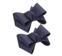 Operitacx 1 Pair Bowknot Shoes Clip Shoe Accessories Beautiful Cloth Pvc Reusable for Women Daily Life Stunning Look