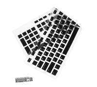 Operitacx 1 PC Keyboard Protector for Wired Keyboard Black Leak Cover Silica Gel Material Easy to with Optiplex Models