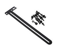 Operitacx 1 Set Metal Dual Fan Cooling Bracket for Video Card Vertical Air Cooler Mount Stand Enhance Graphics Card Heat Dissipation DIY Friendly with Multiple Mounting