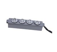 Operitacx 1 Set Range Hood Button Part High Sensitivity Touch Control Switch Easy to Clean Heat Resistant Durable Construction for Various Range Hood Brands