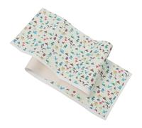 Operitacx 1 Sheet Faux Leather Fabric Artificial Leather Sheets PVC Material with Delicate Design Glitter Surface Multi-Functional Versatile for Making Clothes and Wrapped Material DIY