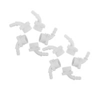Operitacx 10 Pcs Quick Connect Washing Machine Inlet Hose Connectors Leak Faucet Adapters for Car Wash and Water Supply Lines Space Saving Lightweight Coupling for Efficient Water Hose