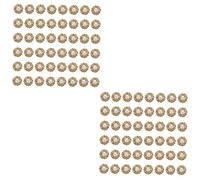 Operitacx 100 Pcs Pearl Rhinestone Alloy Buttons for DIY Crafts Wedding Invitation Bouquet Decoration Retro Style Hand Made Pearl Button Decors for Clothing Embellishments
