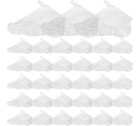 Operitacx 1000pcs Disposable Plastic Foot Mask Socks for Feet with Long Tube Design Made of Pe Material, Moisturizing and Anti-Cracking, for Shoe Trials and Waxing Care
