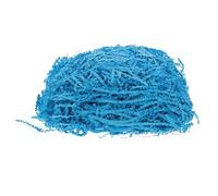 Operitacx 100g Lake Blue Raffia Filament Crinkle Cut Wrinkling Paper Shredded Filling Material for Candy Boxes Wedding Supplies Eco-friendly Box Filler and Party Packaging