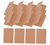 Operitacx 100pcs Blank Kraft Paper Message Cards DIY Folding Greeting Cards for Holidays Thank You Notes Simple Design for Personal Messages for Various Occasions