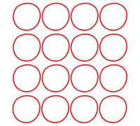 Operitacx 100pcs Boys and Girls Elastic Hair Bands Hair Ties Thin Bands for Boy Girl Stretchy Rubber Ties