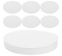 Operitacx 100pcs Chemistry Lab Filter Paper Discs Medium Flow Rate Qualitative Paper Filter for General Chemistry Applications and Experiments White 11cm