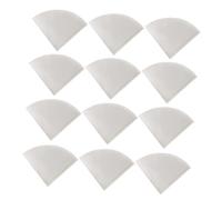 Operitacx 100pcs Cone Shape Coffee Filter Papers White Natural Fiber Coffee Making Supplies Disposable Filters for Drip Brewers V02 Size Compatible