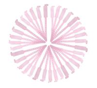 Operitacx 100PCS Disposable Medical Wristbands for Adults Soft Patient Id Bands for Hospital Safety and Comfort Lightweight Identification Bracelets for Event and Medical Use