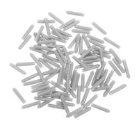 Operitacx 100pcs Grey Dishwasher Rack Protector Caps Soft Plastic Wire Tip Covers Universal Dishwasher Basket Prong Covers Anti-scratch Dustproof for Kitchen Appliances