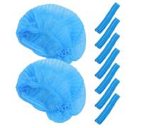 Operitacx 100pcs Hair Nets Hair Nets Food Service 5.50x0.98x0.59in Single-use Snug Fit Non-woven Fabrics Food Service Workers for Professional Settings Beauty Salons