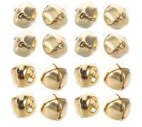 Operitacx 100pcs Loud Pet Bell Collar Accessories for Dogs and Cats, Small Bells with 4mm Hole Diameter, Multipurpose Anti-lost Charm for Training and Outdoor Activities